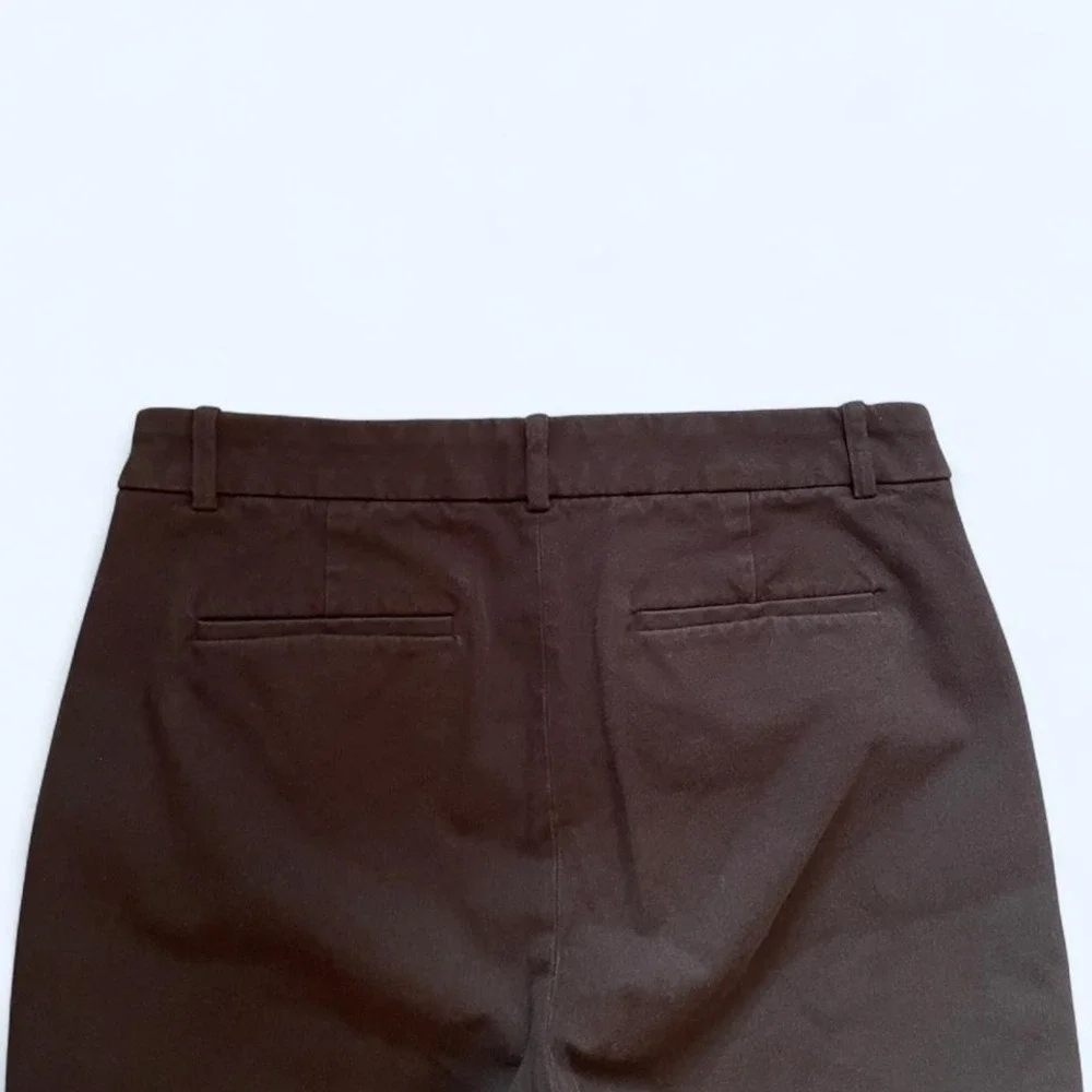Black straight leg trousers size 8 by J‎ Crew